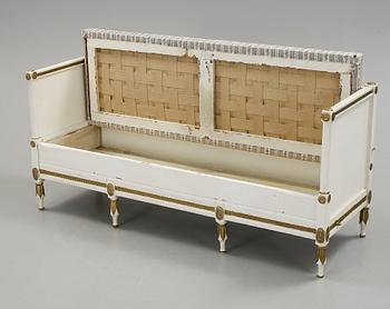 SOFFA, sengustaviansk, 1800-talets början.