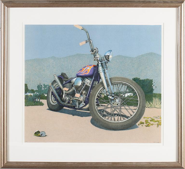 JOHN-E FRANZEN, färglitografi, signerad, P.T., daterad 2000.