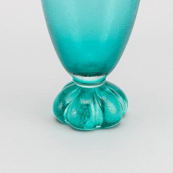 A SEGUSO VETRI D'ARTE MURANO GLASS VASE, 1950-60-tal.