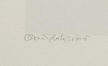 OSCAR REUTERSVÄRD, 2 syckent, färglitografier.