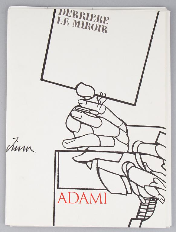 Derrière Le Miroir, 6 st tidskrifter, bland annat Adami, Braque, Miró, utgivna av Maeght.
