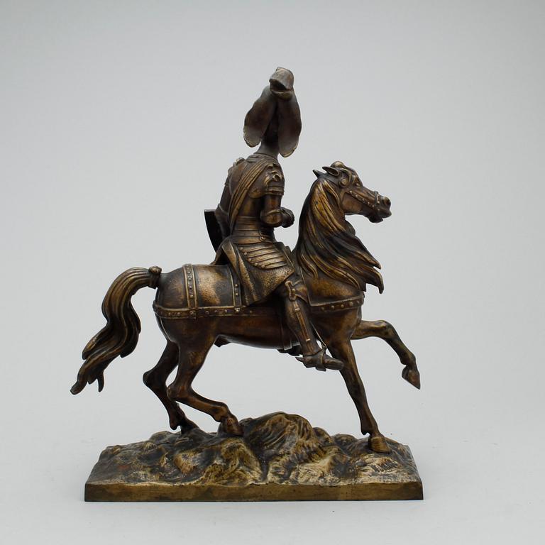 SKULPTUR, brons, 1800-talets andra hälft.