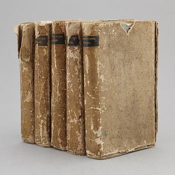 JOHAN WILHELM PALMSTRUCH, "Svensk Botanik, vol I-V. 1803-1805.