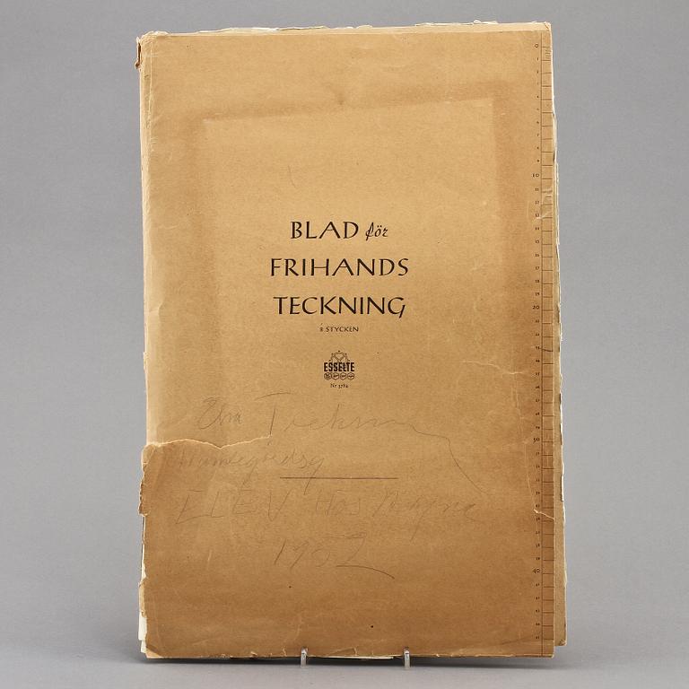 RAGNAR SANDBERG, 18 st, blandtekniker, ej sign.