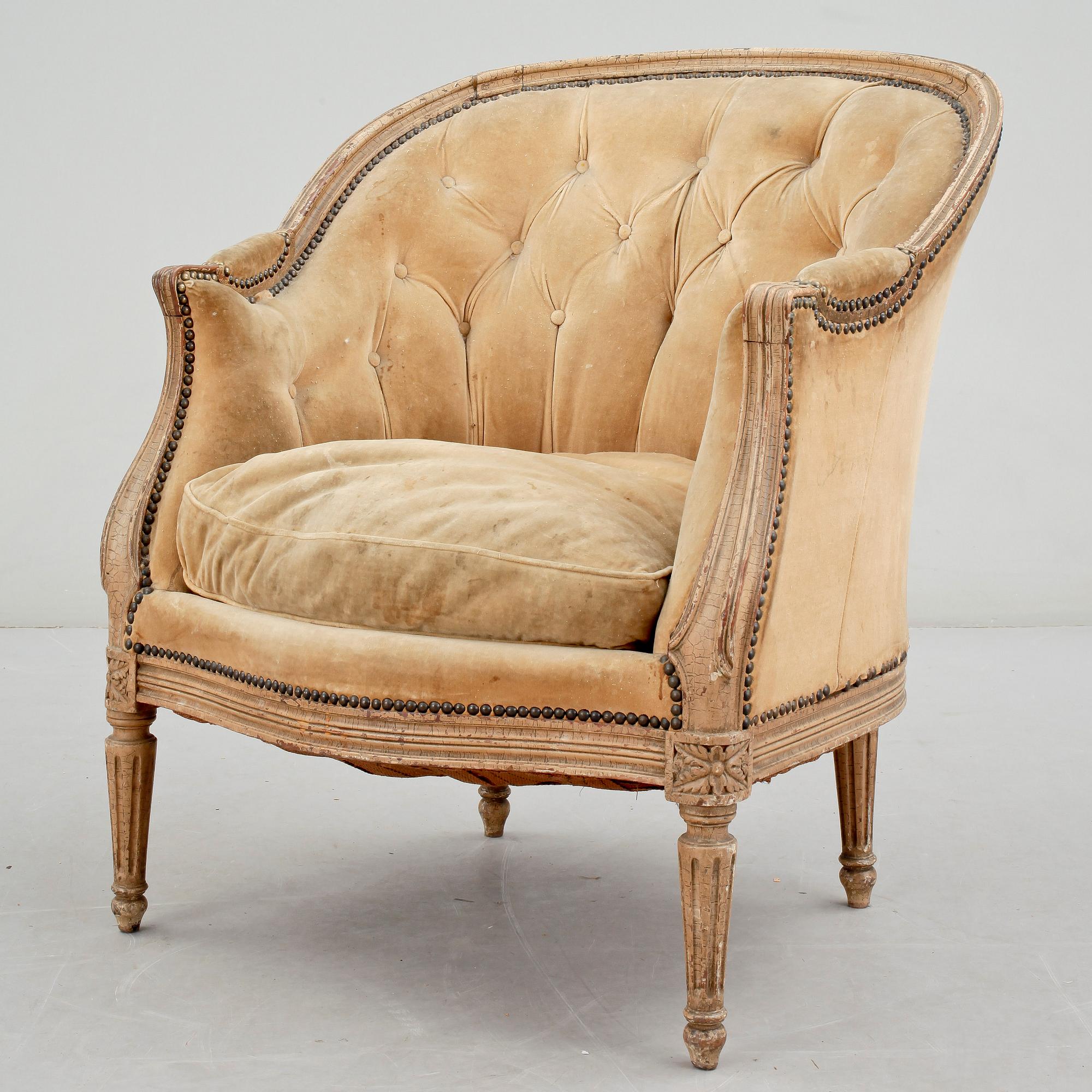 BERGERE, gustaviansk stil, 1800-tal.