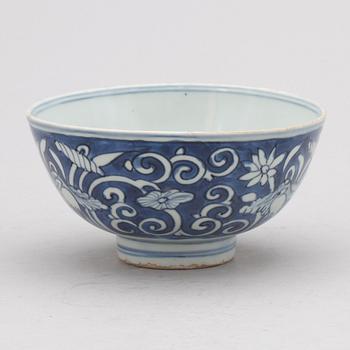 SKÅL, porslin, Kina, Qingdynastin, 1600-tal.