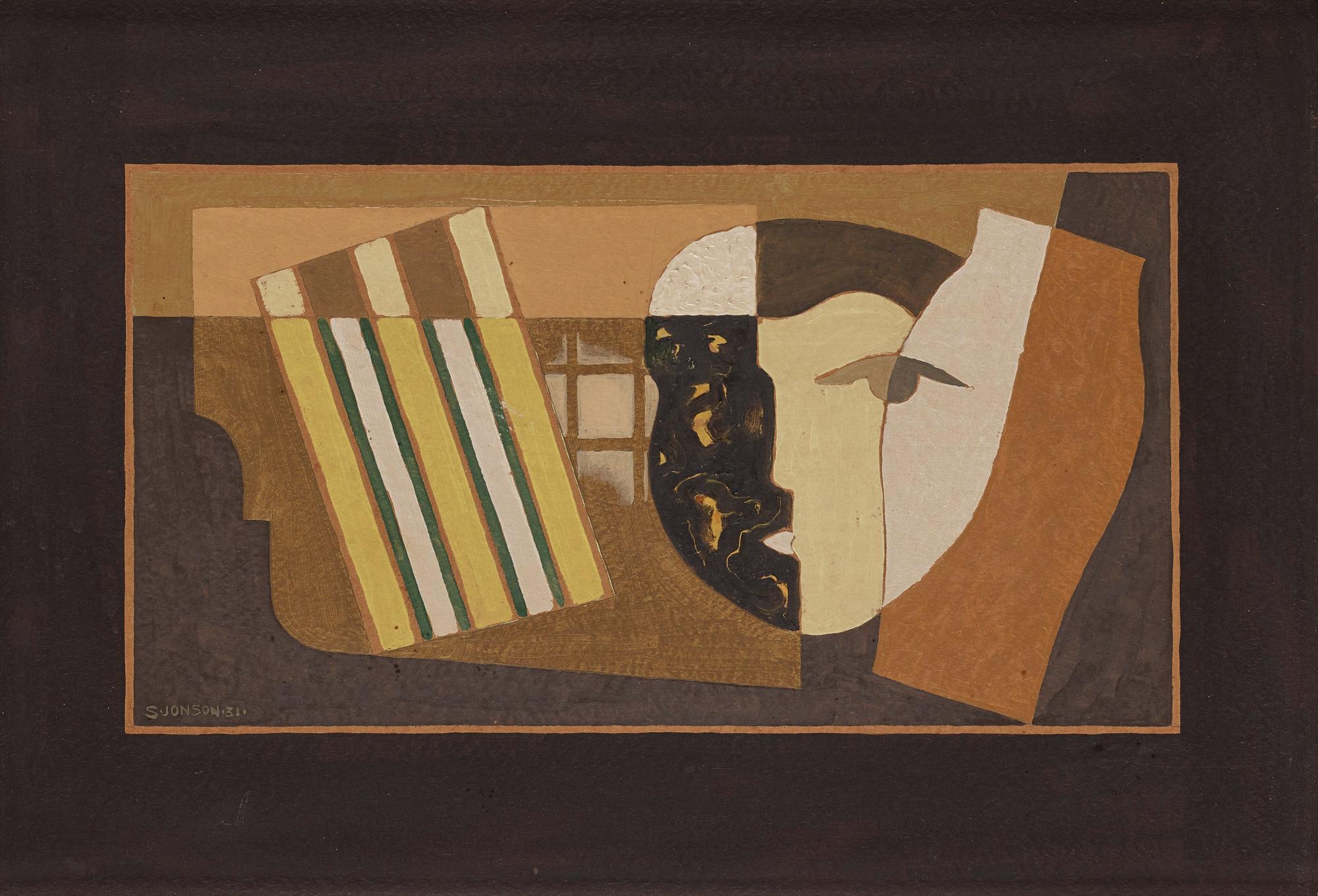 Sven Jonson, "Horisontalkomposition I".