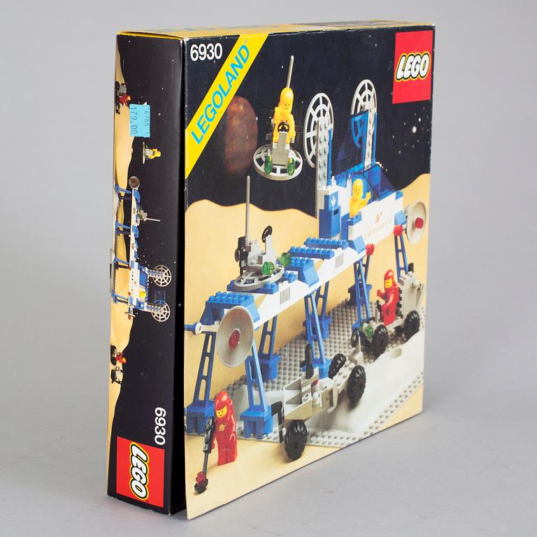 LEGO, Rymdstation 6930 i oöppnad förpackning, 1983.