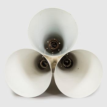 Paavo Tynell, Ceiling lamp, model A2-2/14-17/3, Idman, mid-20th century.