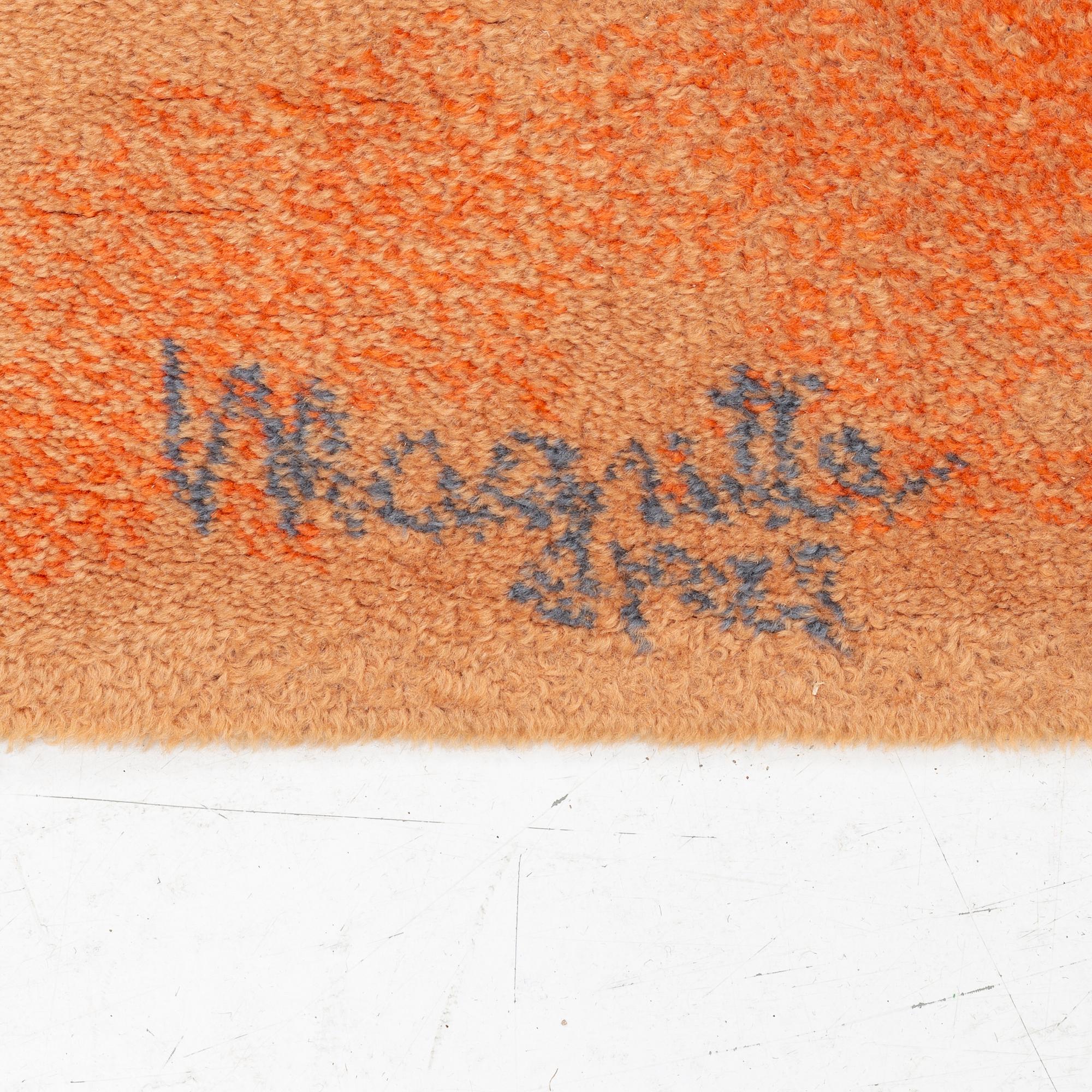 René Magritte, rug by Age art Denmark, late 20th century, ca 200 x 140 cm.