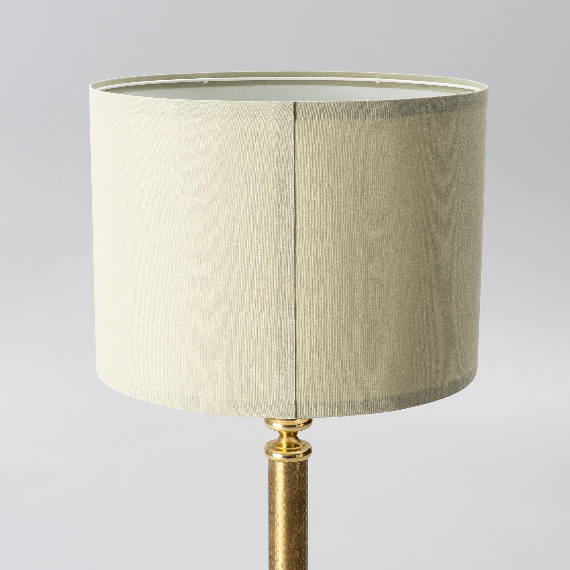 Golvlampa, 1900-talets andra hälft.