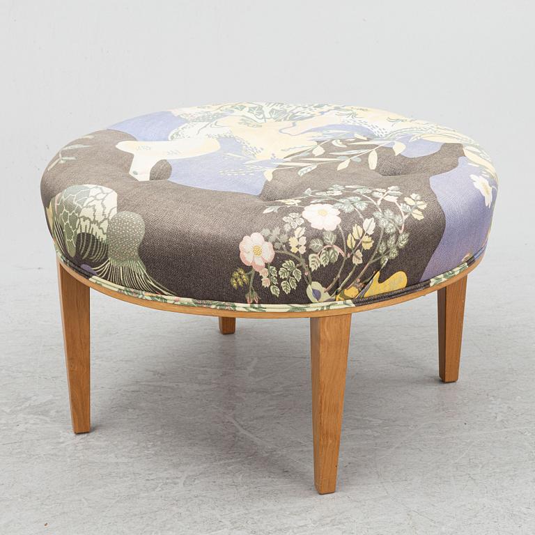 Josef Frank, stool, model 647, Firma Svenskt Tenn, second half of the 20th century.