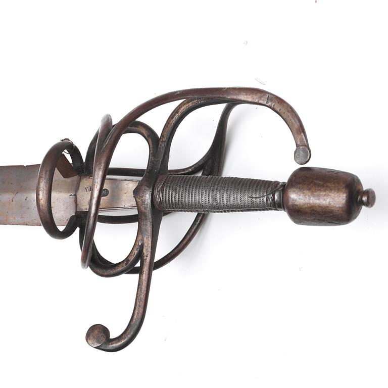 Sword, Wolfgang Stantler, Swordsmith, Münich, beginning of the 17th century.