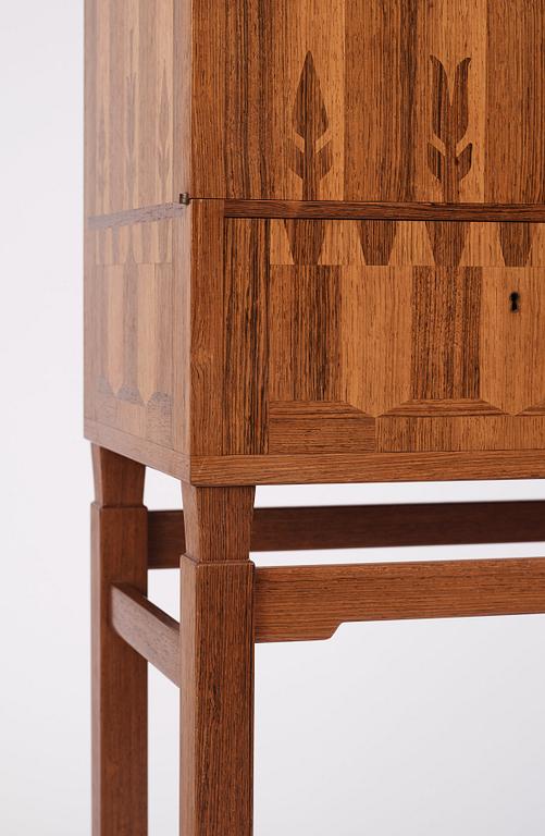 Carl Malmsten, a cabinet, "Raimond", made as a journeyman's piece by cabinetmaker Gunnar Franke in 1964.