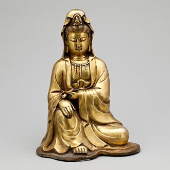 FIGURIN, mässing, modern tillverkning.