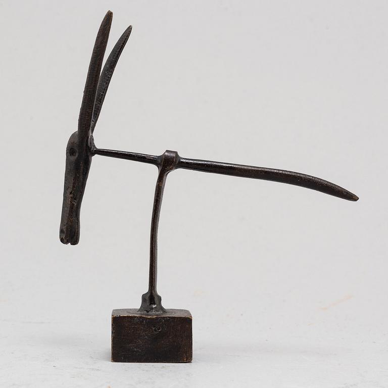 KG BEJEMARK, sculpture, bronze, signed KGB.