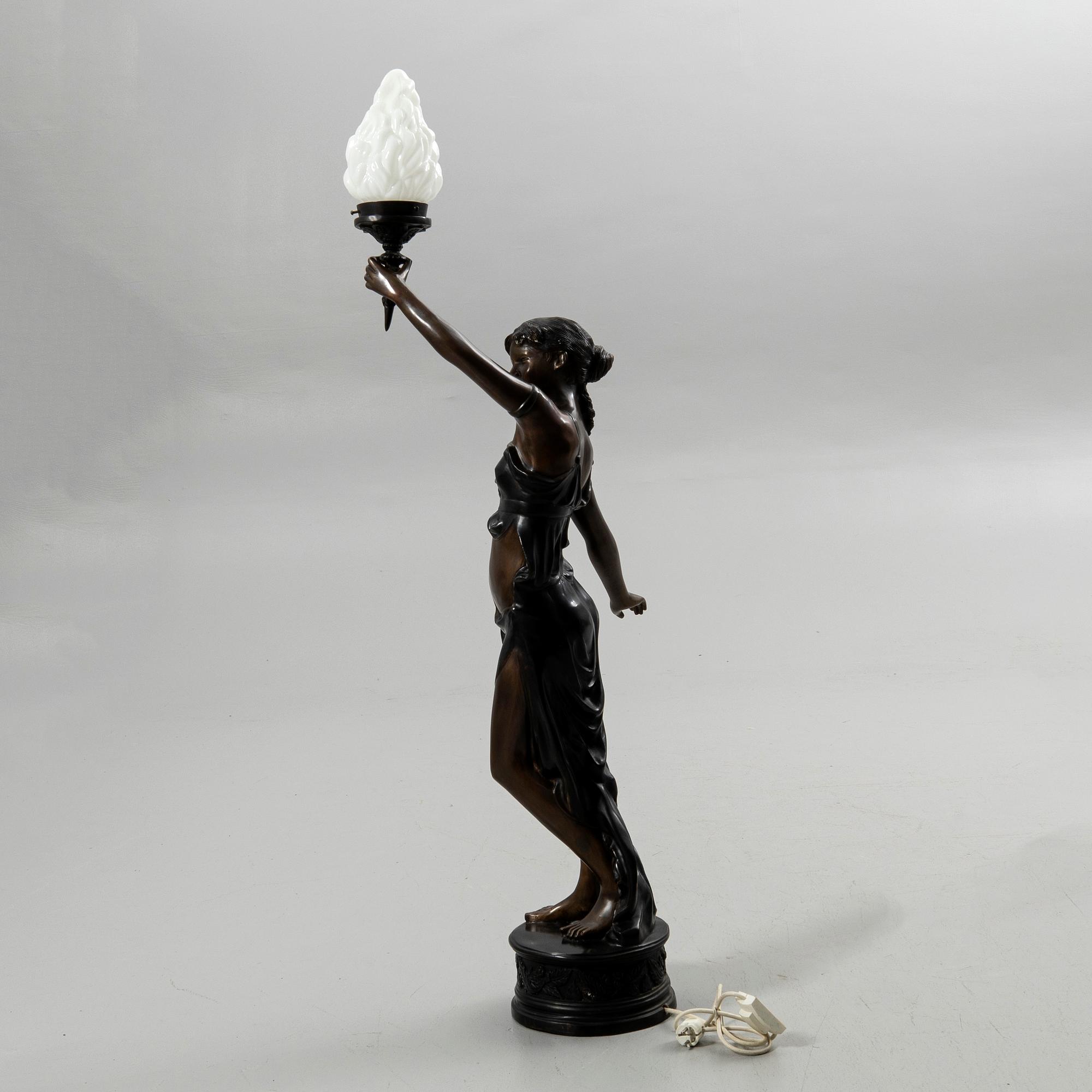 Floor lamp, 20th century.
