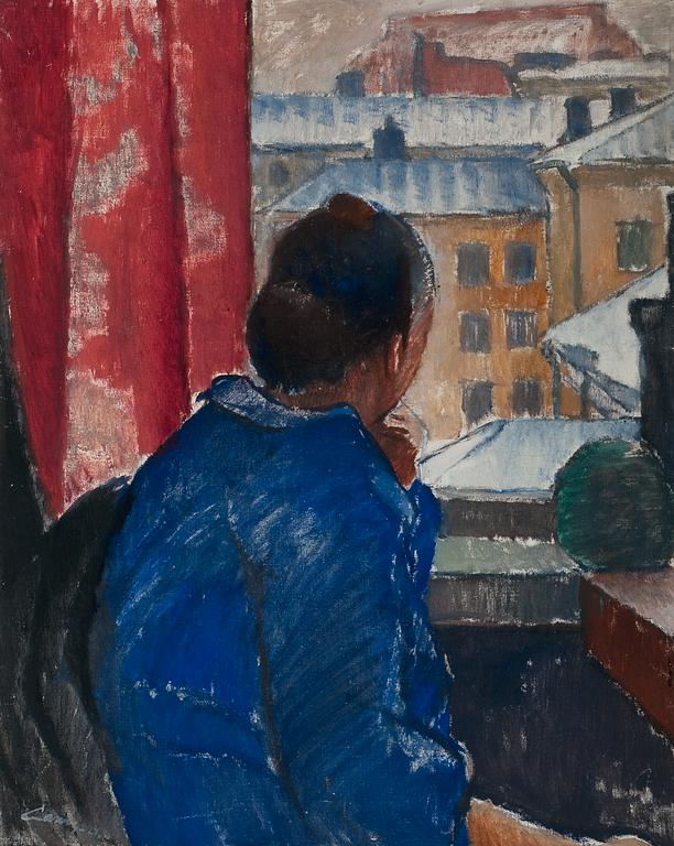 Alvar Cawén, AT THE WINDOW.