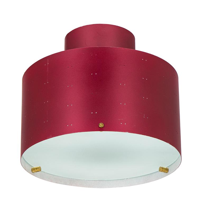 Paavo Tynell, a 1950s 9069/24 'Starry sky' ceiling light for Idman, Finland.