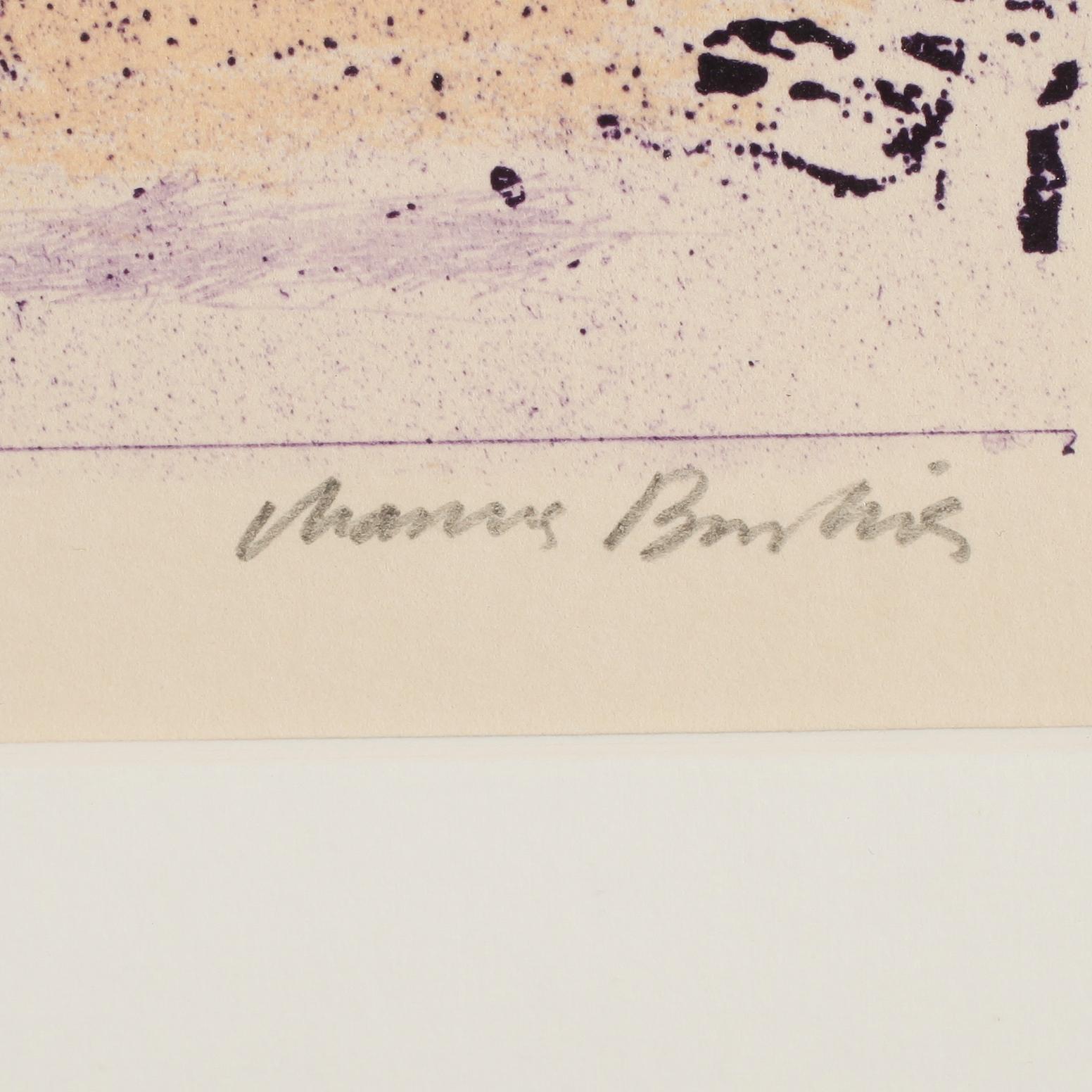 CHANNA BANKIER, färglitografi, signerad och numrerad 148/325.