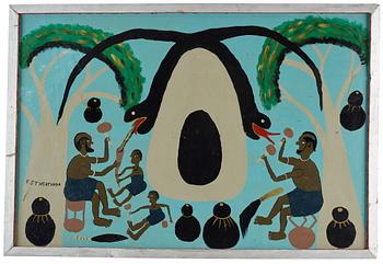 Edward Saidi Tingatinga, Untitled.