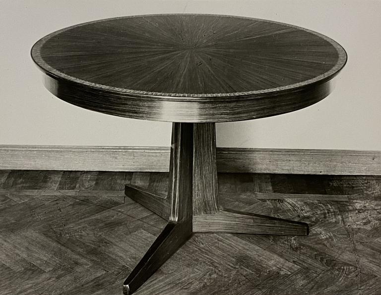 Carl-Axel Acking, matbord, snickarmästare Torsten Schollin, för Stockholms Hantverksförening, ca 1934-39.