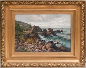 Berndt Lindholm, RAYS OF LIGHT ON THE SHORE.