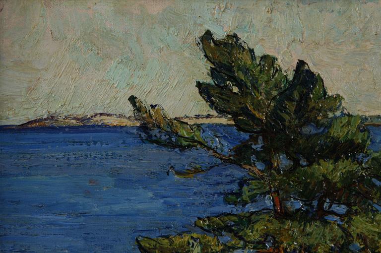 GREGORI AMINOFF, olja på duk, signerad och daterad 1911.