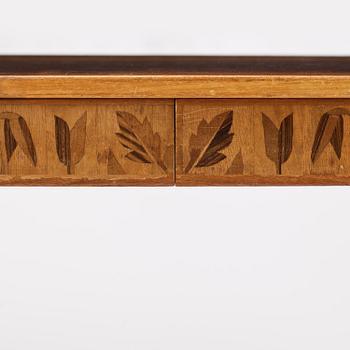 Carl Malmsten, a mahogany desk, Åtvidabergs Industrier, ca 1943.