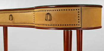 TOALETTBORD samt PALL, 1950-tal.