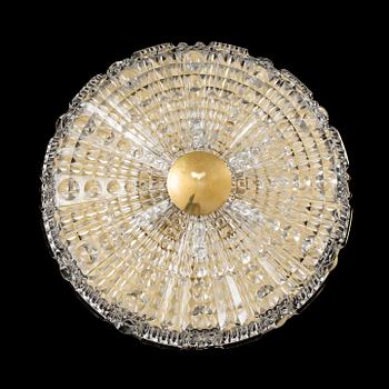 CARL FAGERLUND, takplafond, glas, Orrefors, 1900-talets mitt.
