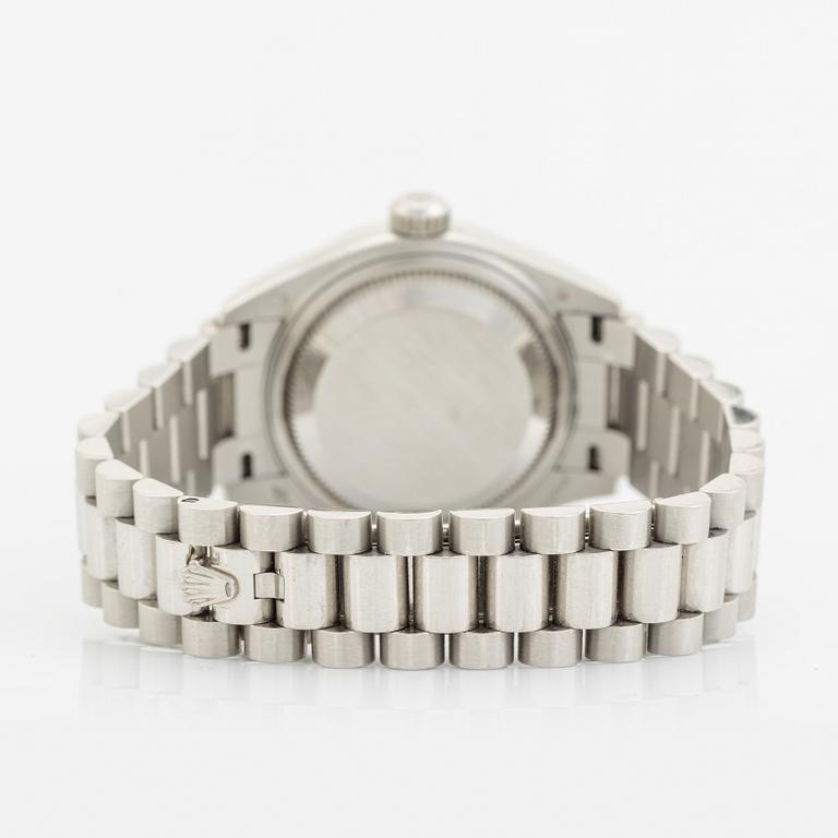 Rolex, Lady-Datejust 28, "Ice Blue Diamond Dial", armbandsur, 28 mm.