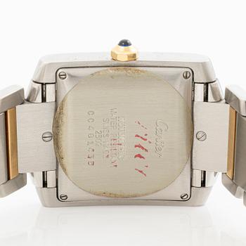 Cartier, Tank Française, armbandsur, 28 x 24 (32) mm.