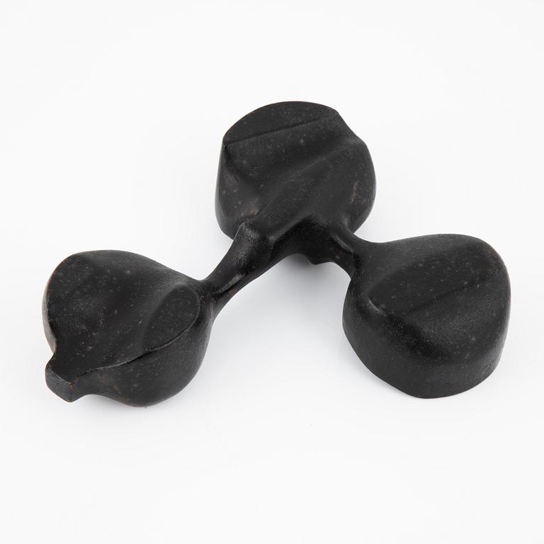 Björn Selder, sculpture, signed, numbered, iron.