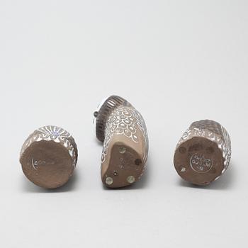 MARI SIMMULSON, 3 st, figuriner, lergods, Upsala-Ekeby,