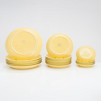 Kaj Franck, servis, 35 delar, "Teema". Märkta Iittala Teema Arabia Finland.