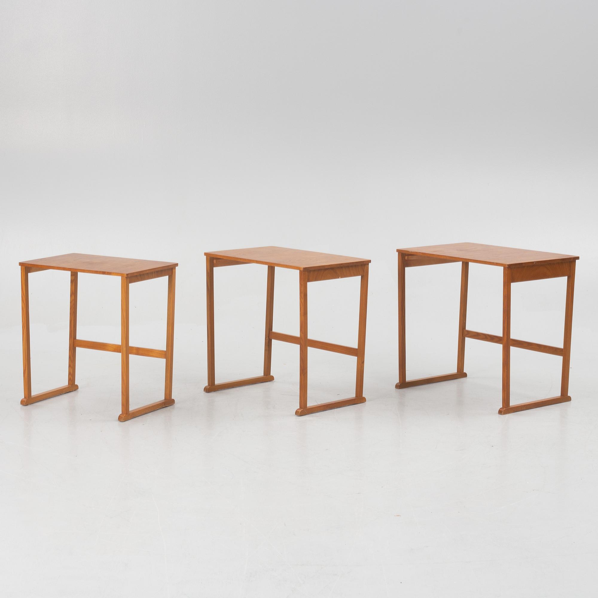 Satsbord, 3 delar, Swedish Modern, 1940/50-tal.