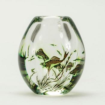 VAS, glas, Edward Hald, Orrefors Graal nr 8470.