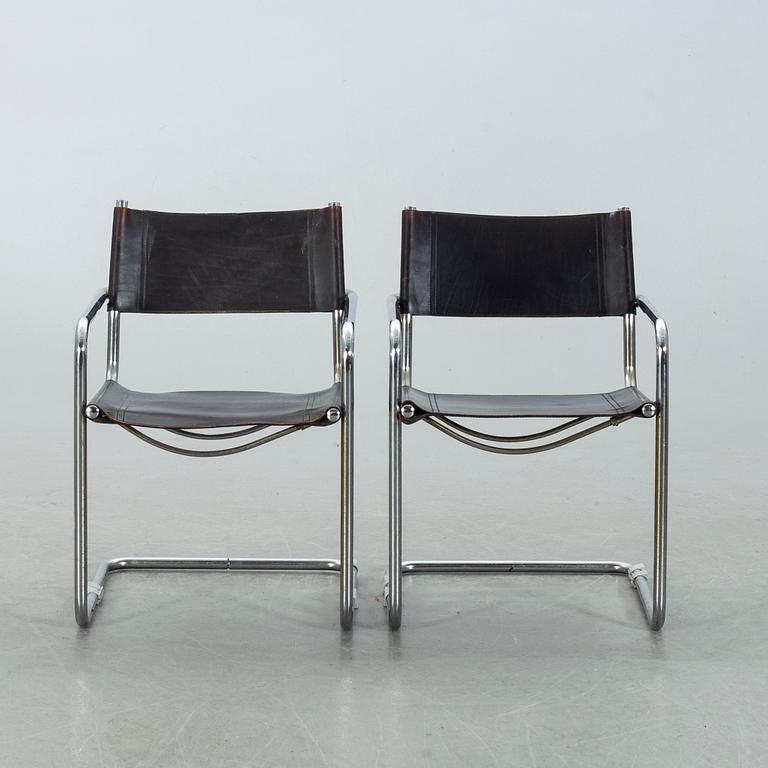 A PAIR OF CHAIRS, second half of 20th century.