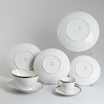 A set of porceline tableware of 73 pcs by.