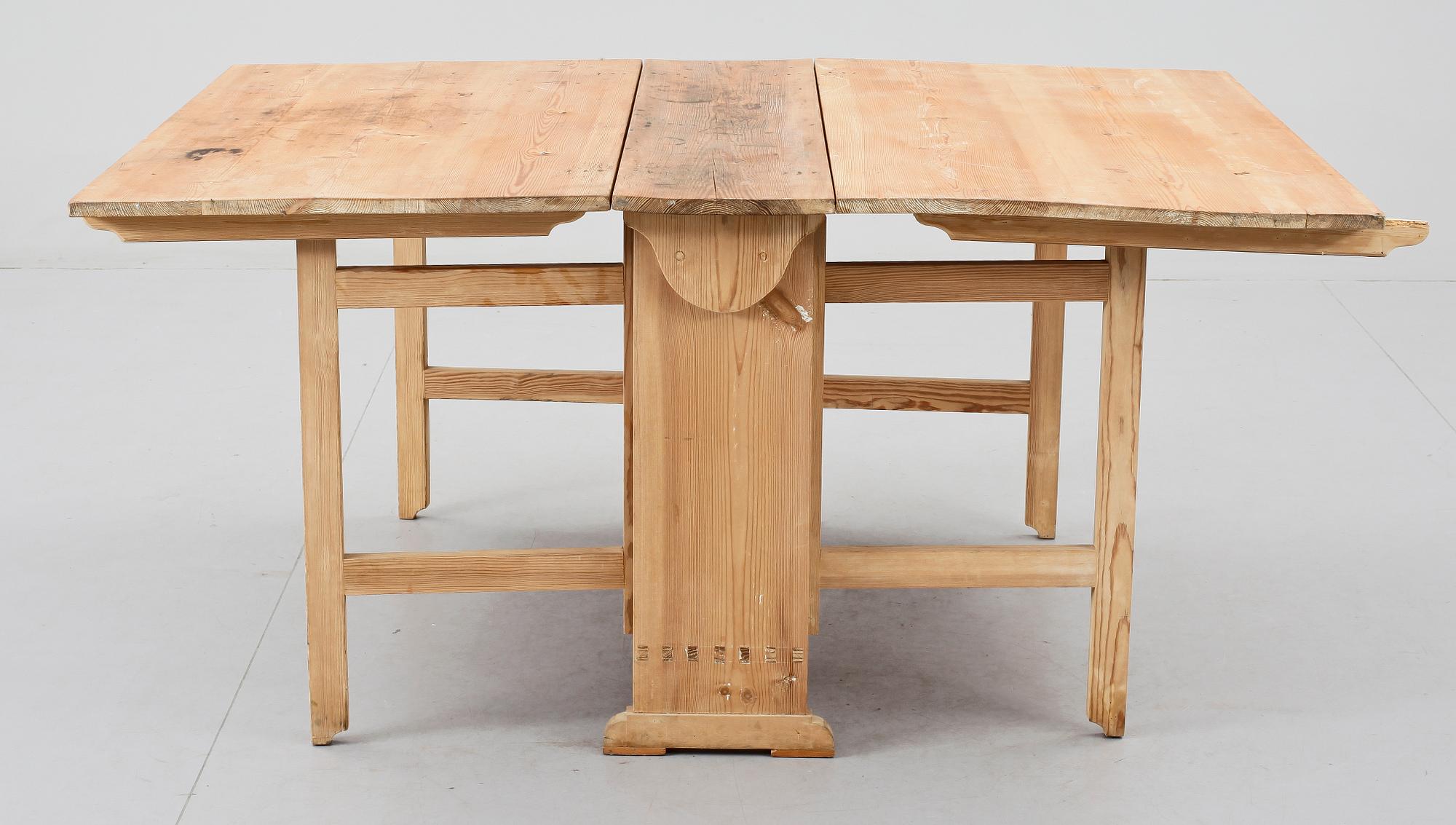 SLAGBORD, allmoge, 1800-tal.