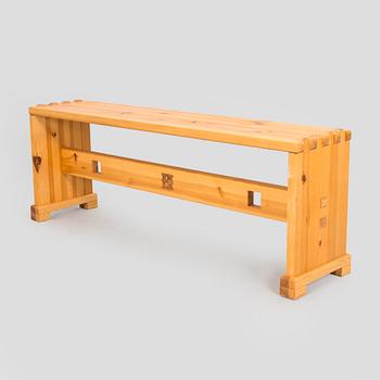 A 1960/1970s bench.