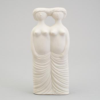 STIG LINDBERG, a parian figurine, Gustavsberg 1970s.