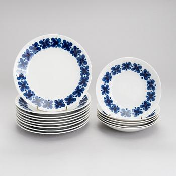 MARIANNE WESTMAN, SERVIS, 54 delar, porslin, "Mon Amie", Rörstrand.