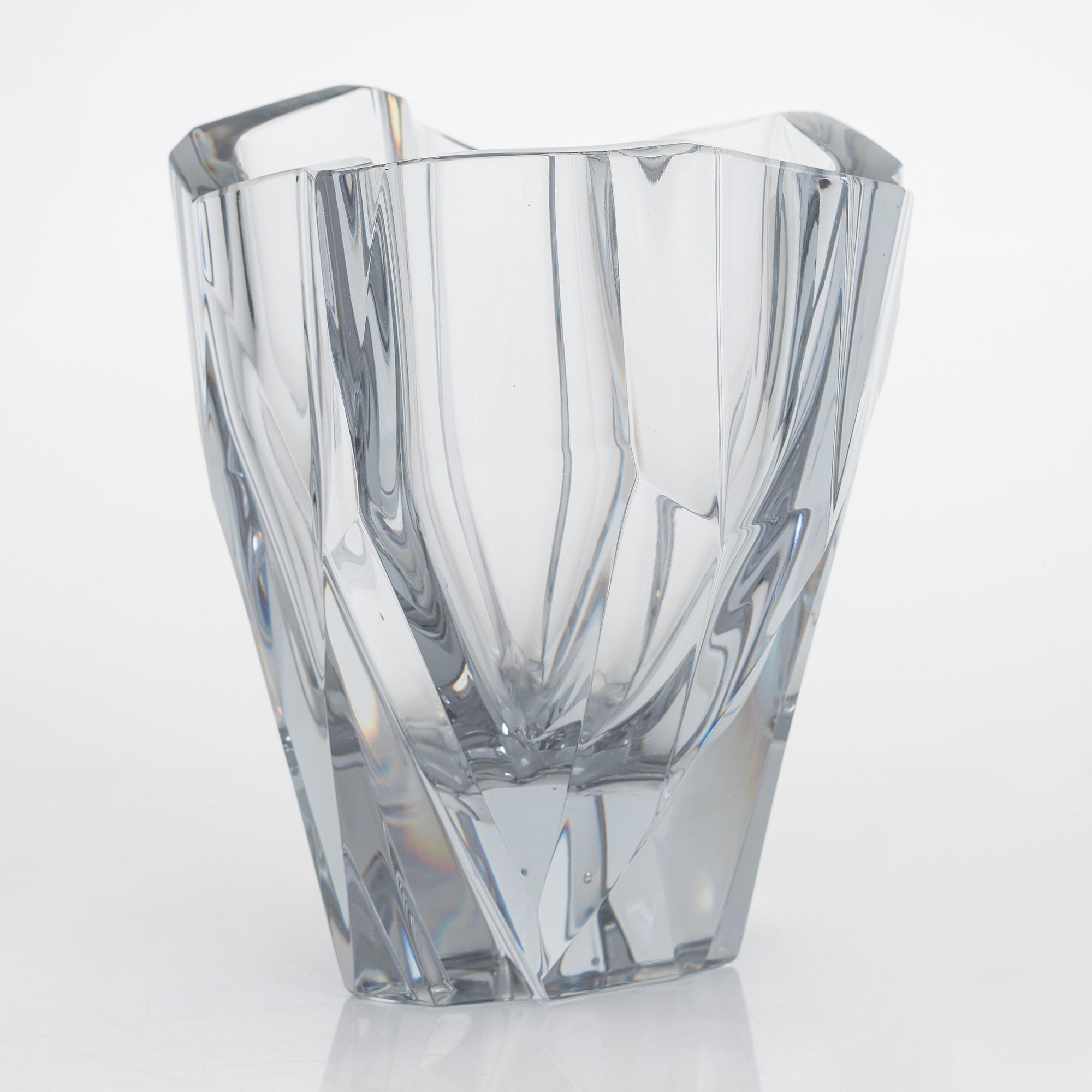 Tapio Wirkkala, vas, 3525=3825 "Isberg", signerad Tapio Wirkkala Iittala -55.