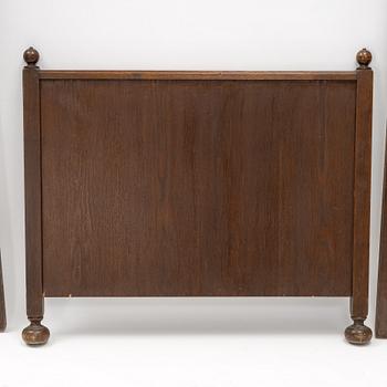 A Bed Frame with Nightstand
Nordiska Kompaniet, 1929-33.