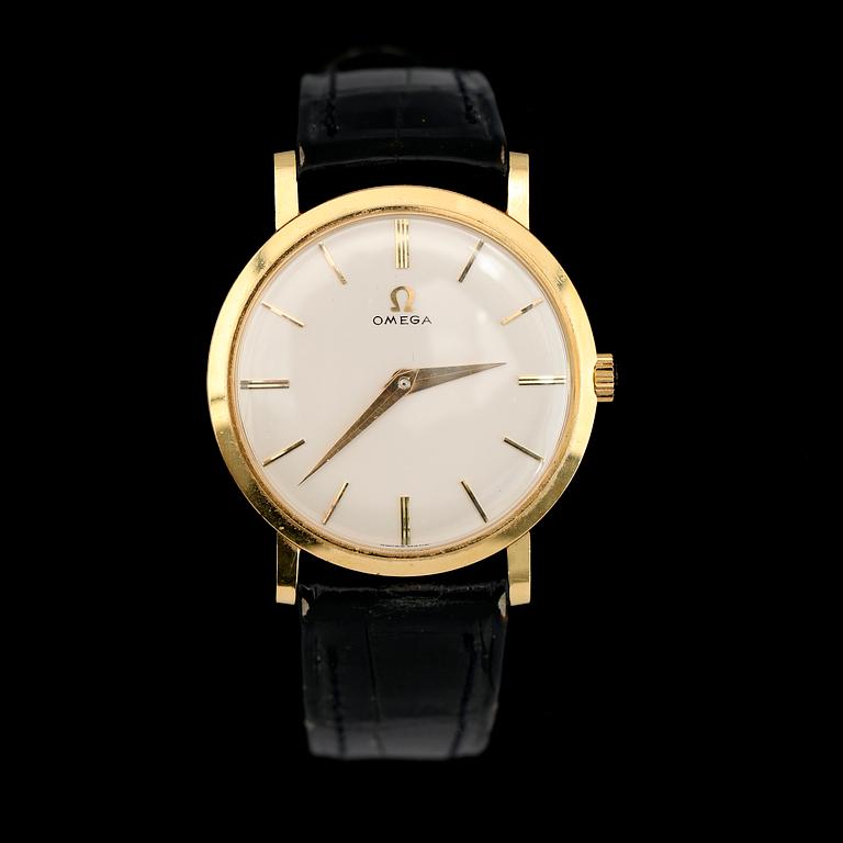 ARMBANDSUR, 18K guld, Omega.