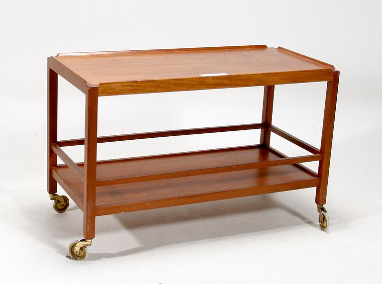 RULLBORD, teak, 1960-tal.