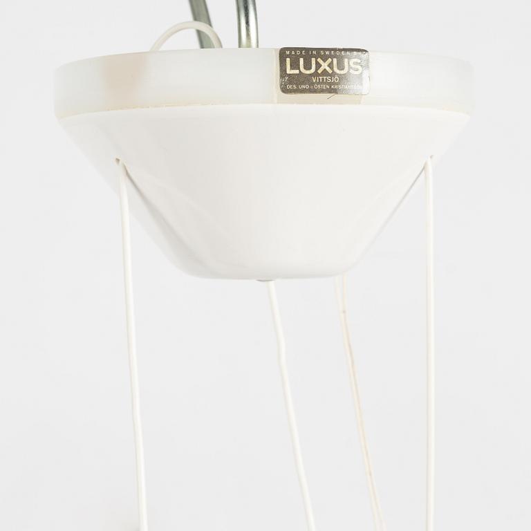Uno & Östen Kristiansson, taklampa, "Ufo", modell 565, Luxus, Vittsjö, 1960-tal.
