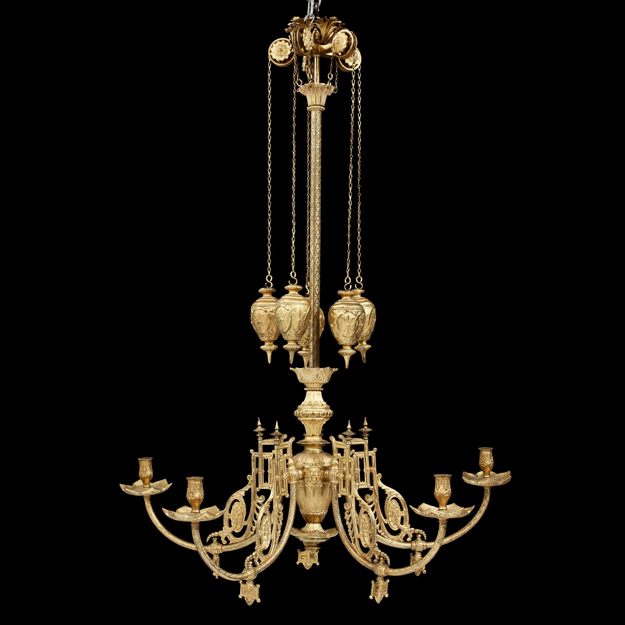 LJUSKRONA, nyrenässans, 1800-talets slut.